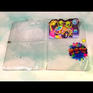 LISA FRANK Zoomer And Zorbit Stationary Sheet & Holder